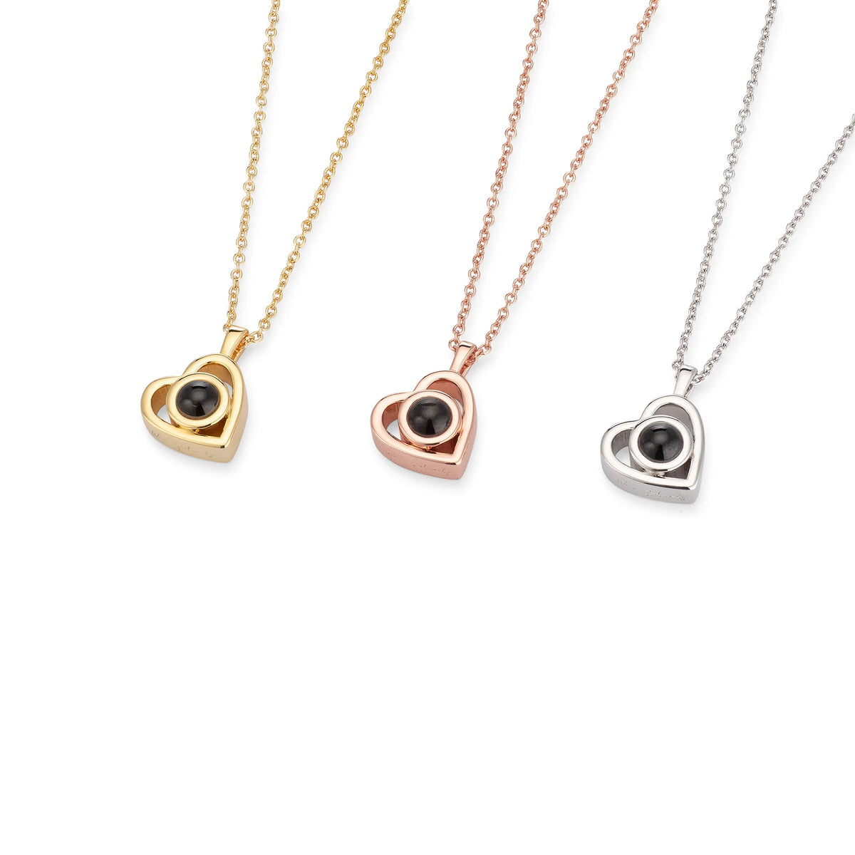 Collier Photo Personnalisé – Pendentif Cœur